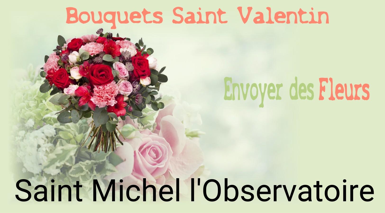 Roses de Saint-Valentin livrées à Saint-Michel-l'Observatoire